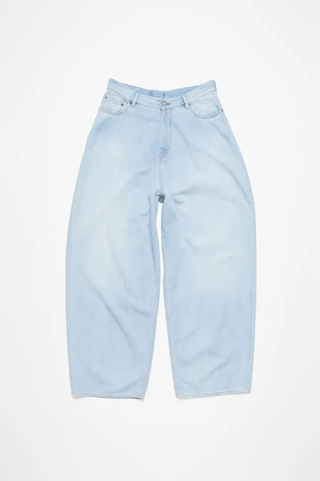 Acne Studios Super Baggy Fit Jeans 8211 2023M Light Blue Men Jeans