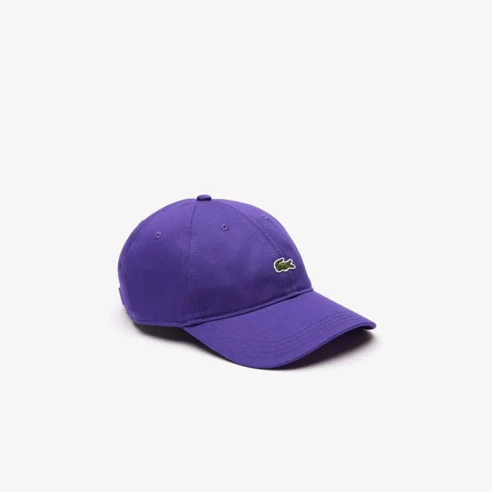 Caps and Hats MenWomen Lacoste Unisex Organic Cotton Twill Cap Acai Purple Sni Caps and Hats MenWomen Lacoste Unisex Organic Cotton Twill Cap Acai Purple Sni
