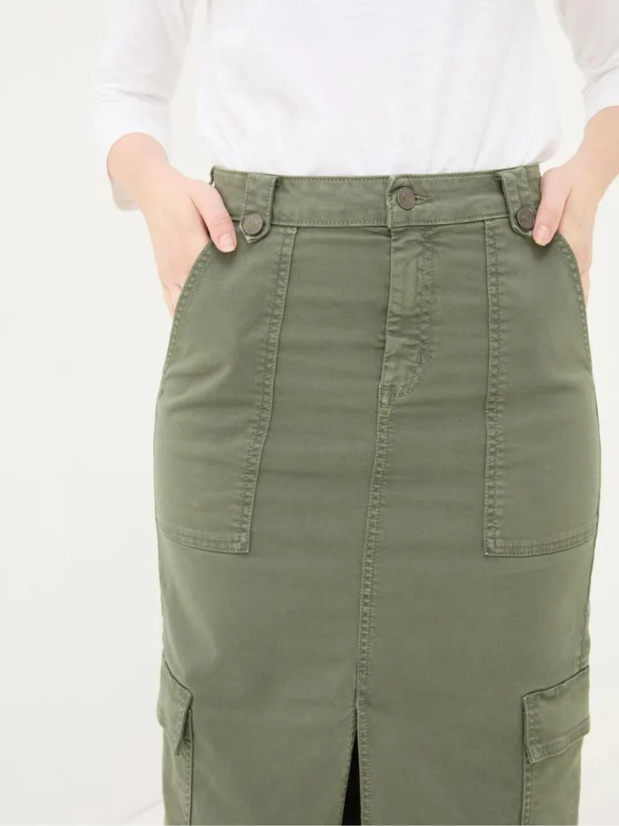 Fat Face Skirts Lara Green Cargo Midi Skirt 8211 Women