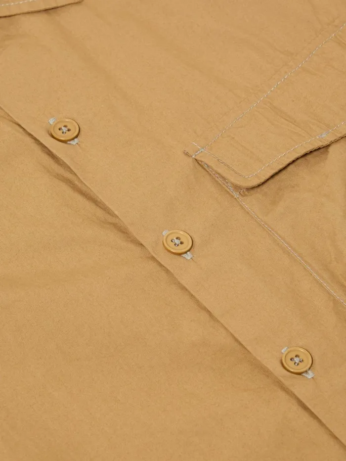 Field Shirt In Sand Broad Cloth Men Universal Works Overshirts