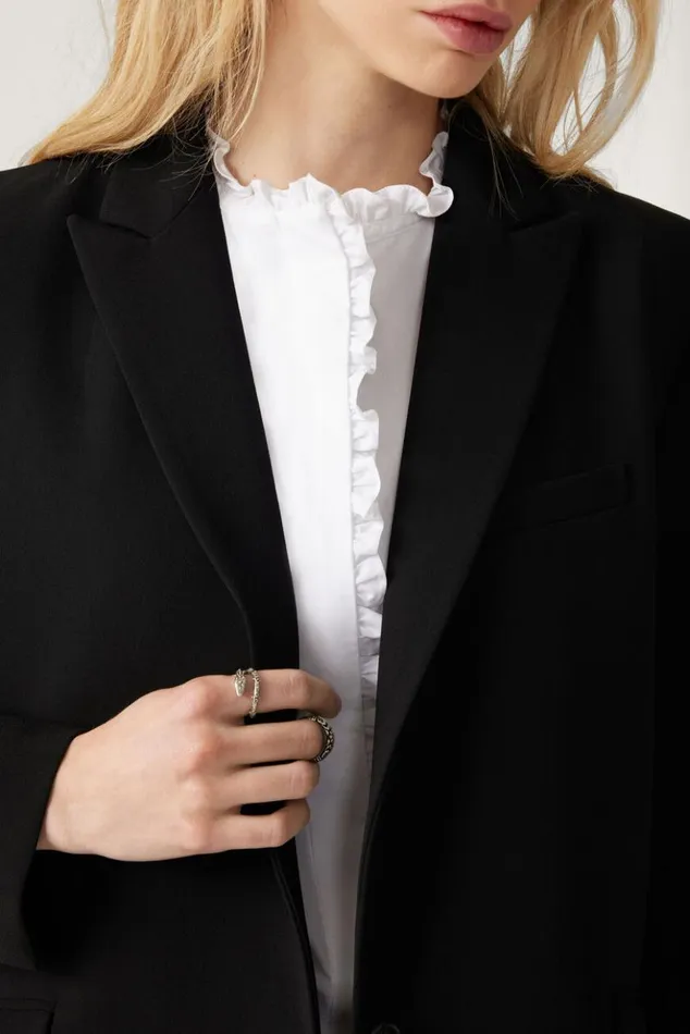 FlowerBlazer Clothing Baandsh Jackets and Coats