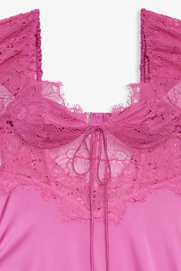For Love and Lemons Dresses Casey Maxi Dress Pink 8211 Women For Love and Lemons Dresses Casey Maxi Dress Pink 8211 Women