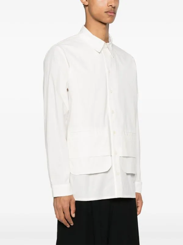 Henrik Vibskov Boutique Ants Shirt 8211 Ecru Men Shirts