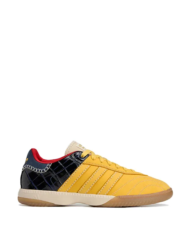Henrik Vibskov Boutique WB MN Samba Suede 8211 NavyYellowRed Men Sneakers