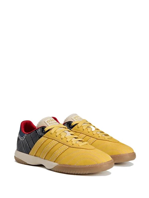 Henrik Vibskov Boutique WB MN Samba Suede 8211 NavyYellowRed Men Sneakers