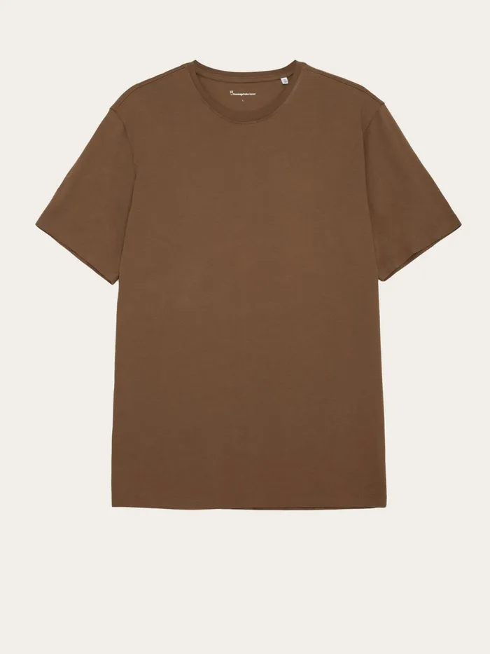 KnowledgeCotton Apparel TShirts Regular Fit Basic Tee Cub 8211 Men