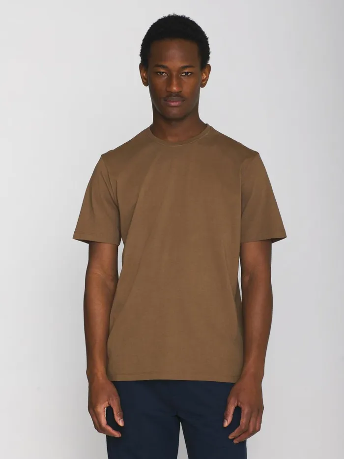 KnowledgeCotton Apparel TShirts Regular Fit Basic Tee Cub 8211 Men KnowledgeCotton Apparel TShirts Regular Fit Basic Tee Cub 8211 Men