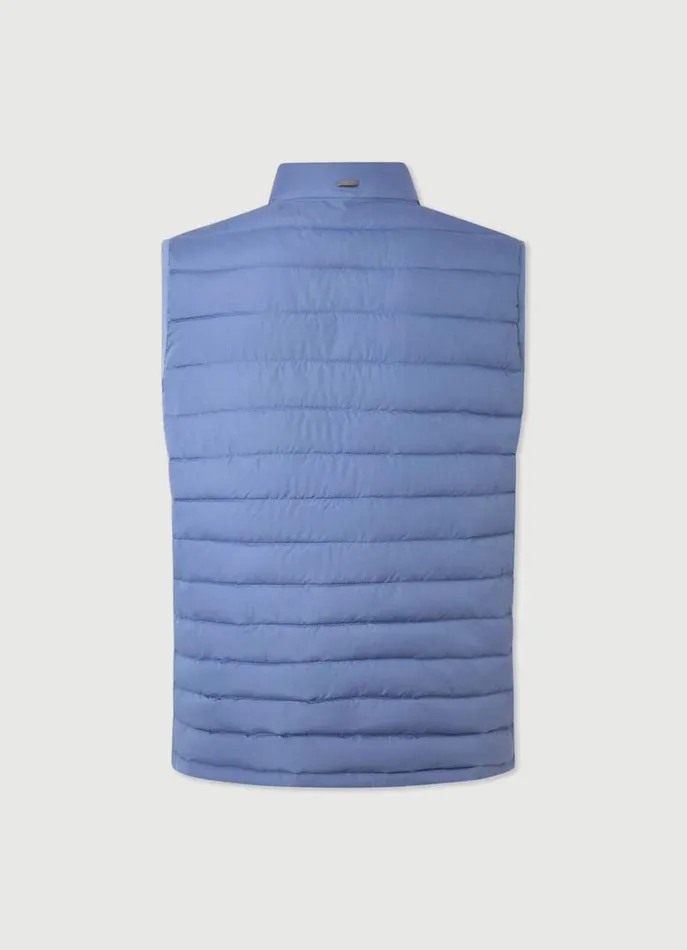 Men Coats and Jackets Hackett London Ultralight Padded Gilet Avio