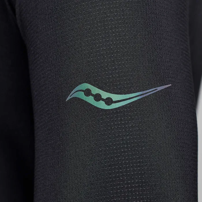 Men Men8217s Stopwatch Long Sleeve Black Tops Saucony Men Men8217s Stopwatch Long Sleeve Black Tops Saucony