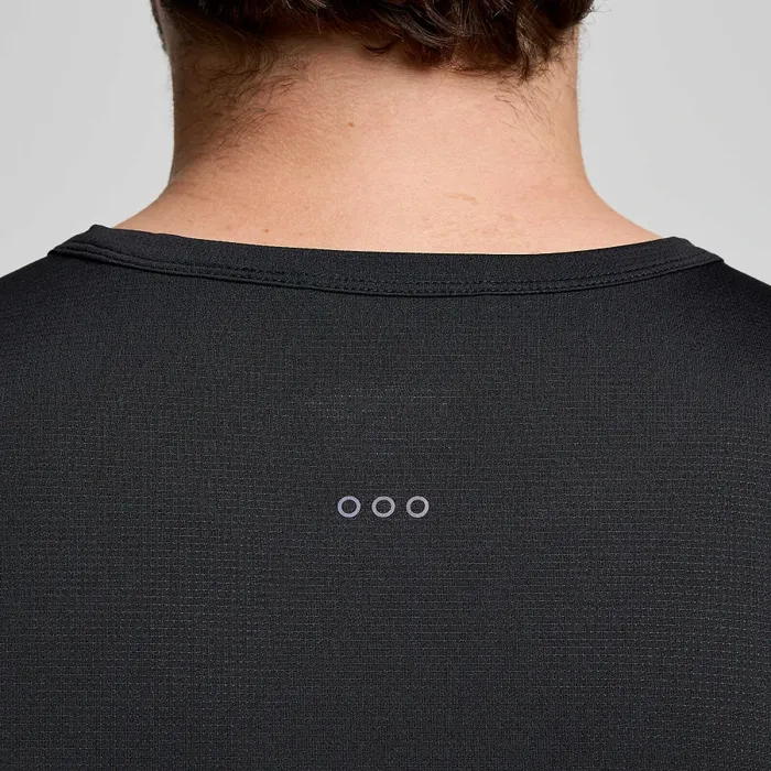 Men Men8217s Stopwatch Long Sleeve Black Tops Saucony Men Men8217s Stopwatch Long Sleeve Black Tops Saucony
