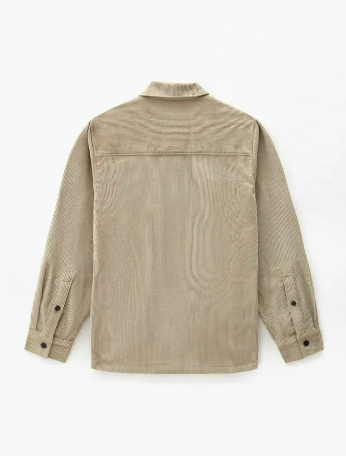 Men Shirts Dickies Higginson Long Sleeve Shirt Khaki