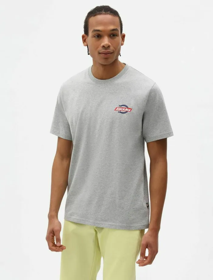 Men TShirts Dickies Ruston TShirt Grey Melange
