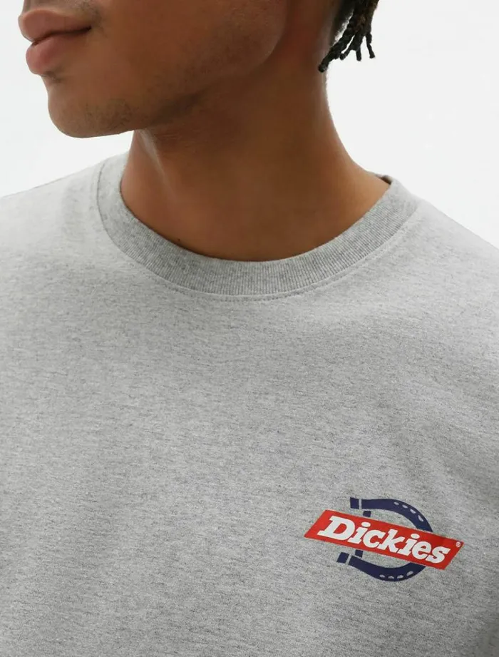 Men TShirts Dickies Ruston TShirt Grey Melange