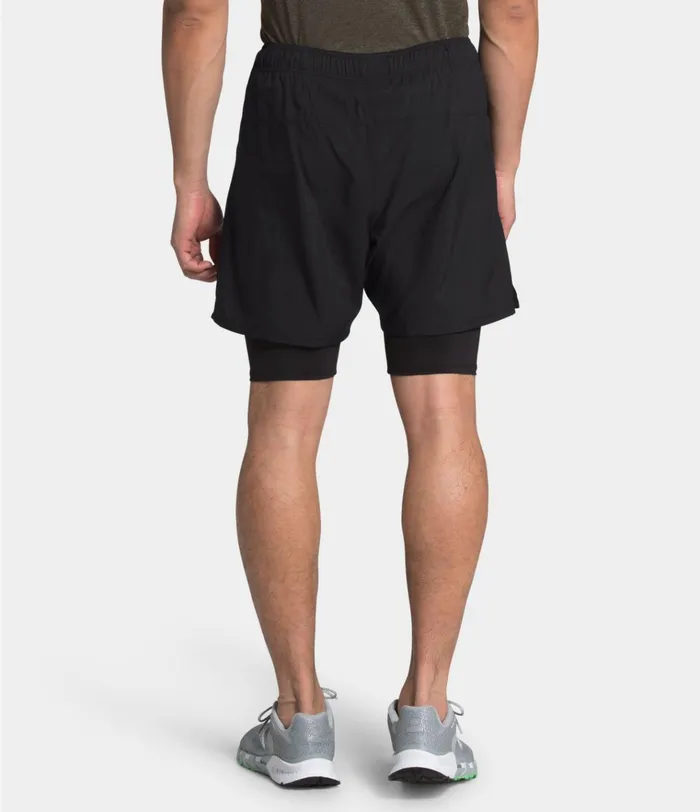Mens Active Trail Dual Short Tnf Black The North Face Shorts