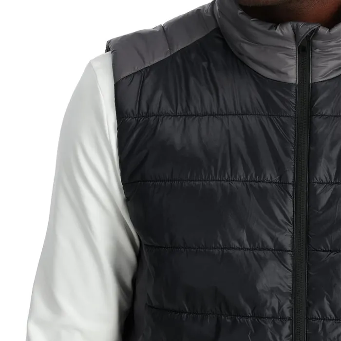 Mens Glissade Vest Black Spyder Vests