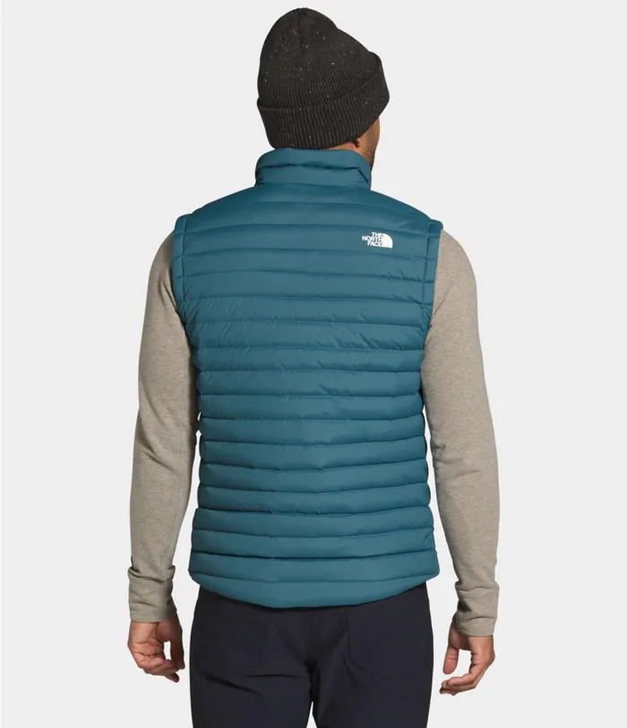 Mens Stretch Down Vest Mallard Blue The North Face Insulated and Down Jackets