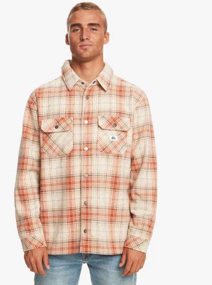 Quiksilver Epic Surf Days Fleece Overshirt Birch Surf Days Plaid Mens Sweatshirts and Hoodies Quiksilver Epic Surf Days Fleece Overshirt Birch Surf Days Plaid Mens Sweatshirts and Hoodies