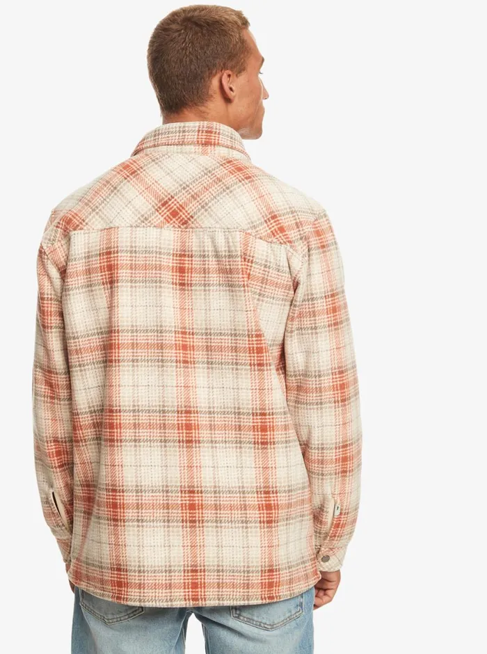 Quiksilver Epic Surf Days Fleece Overshirt Birch Surf Days Plaid Mens Sweatshirts and Hoodies Quiksilver Epic Surf Days Fleece Overshirt Birch Surf Days Plaid Mens Sweatshirts and Hoodies