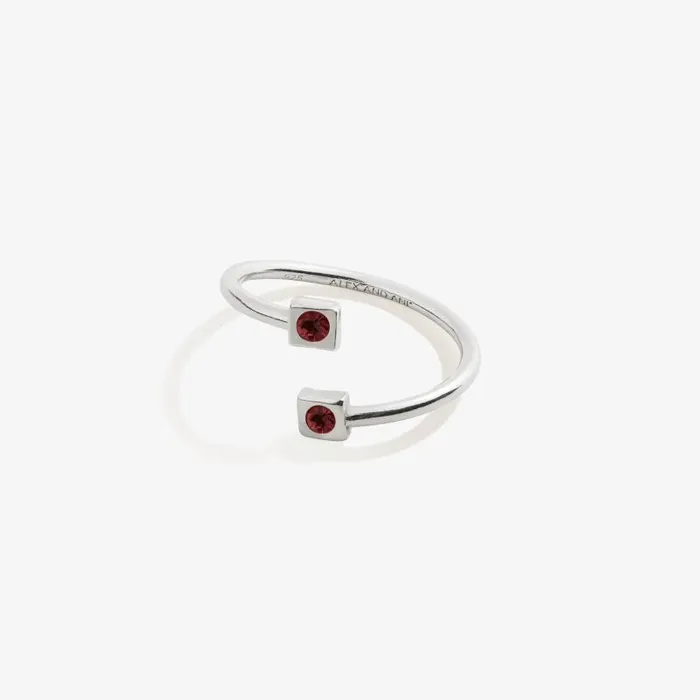 Rings Women Alex And Ani January Birthstone Scarlet Ring Wrap 14kt Gold Over Sterling Silver Rings Women Alex And Ani January Birthstone Scarlet Ring Wrap 14kt Gold Over Sterling Silver