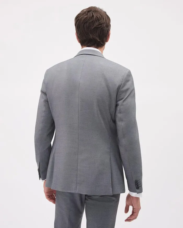 RWandCO Blazers Essential Grey Suit Blazer Sleet 8211 Men RWandCO Blazers Essential Grey Suit Blazer Sleet 8211 Men
