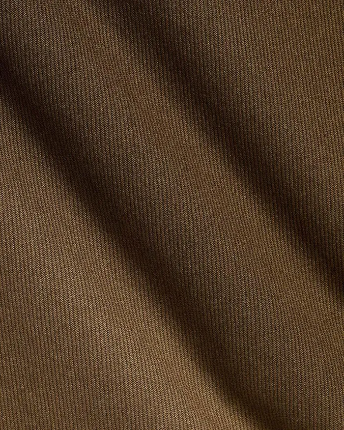 RWandCO Shirts Solid Twill Overshirt Barrel Brown 8211 Men RWandCO Shirts Solid Twill Overshirt Barrel Brown 8211 Men