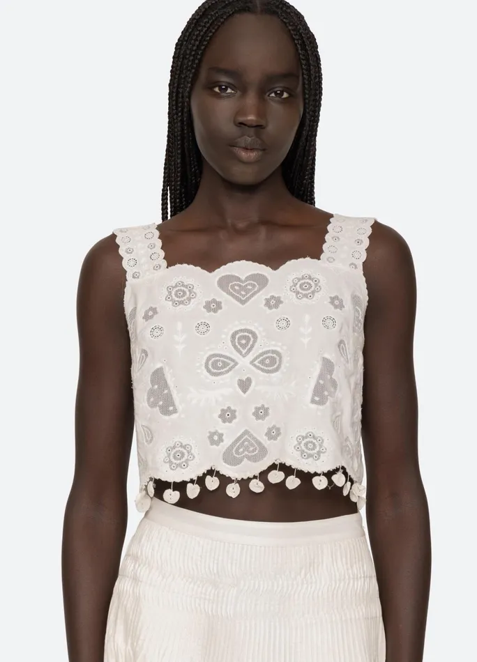 Sea New York Tops Jeanetta Top White 8211 Women