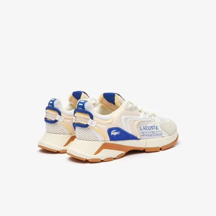 Sneakers Men Lacoste Men039s L003 Neo Contrasted Accent Sneakers Whiteblue 080