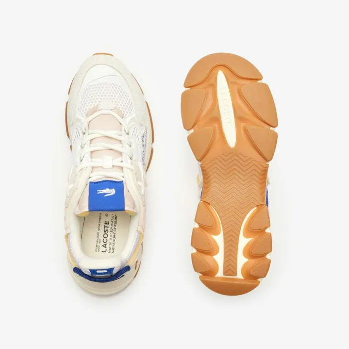 Sneakers Men Lacoste Men039s L003 Neo Contrasted Accent Sneakers Whiteblue 080