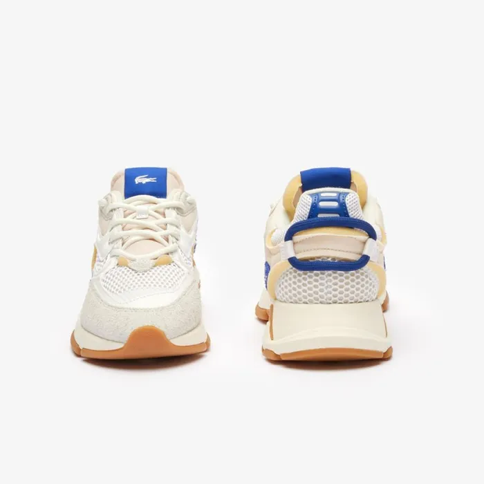 Sneakers Men Lacoste Men039s L003 Neo Contrasted Accent Sneakers Whiteblue 080