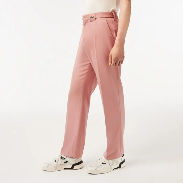 Sweatpants and Trousers Men Lacoste Mens Chinos Pink Tbi