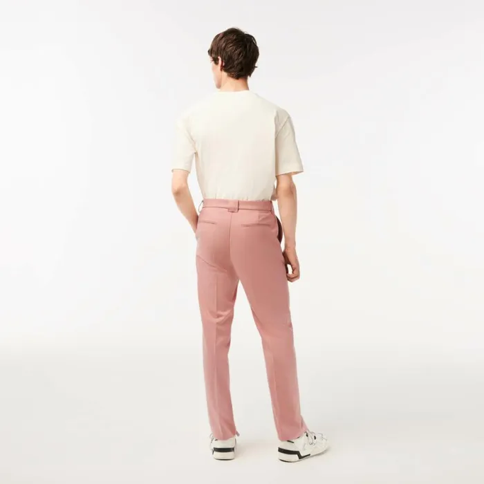 Sweatpants and Trousers Men Lacoste Mens Chinos Pink Tbi