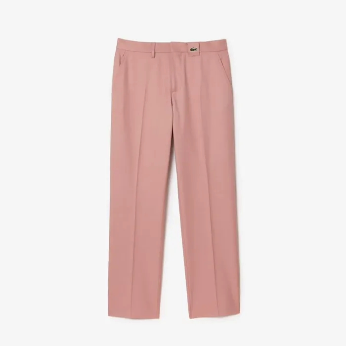 Sweatpants and Trousers Men Lacoste Mens Chinos Pink Tbi