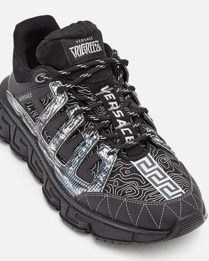 Trigreca Men Versace Trigreca Sneakers Black