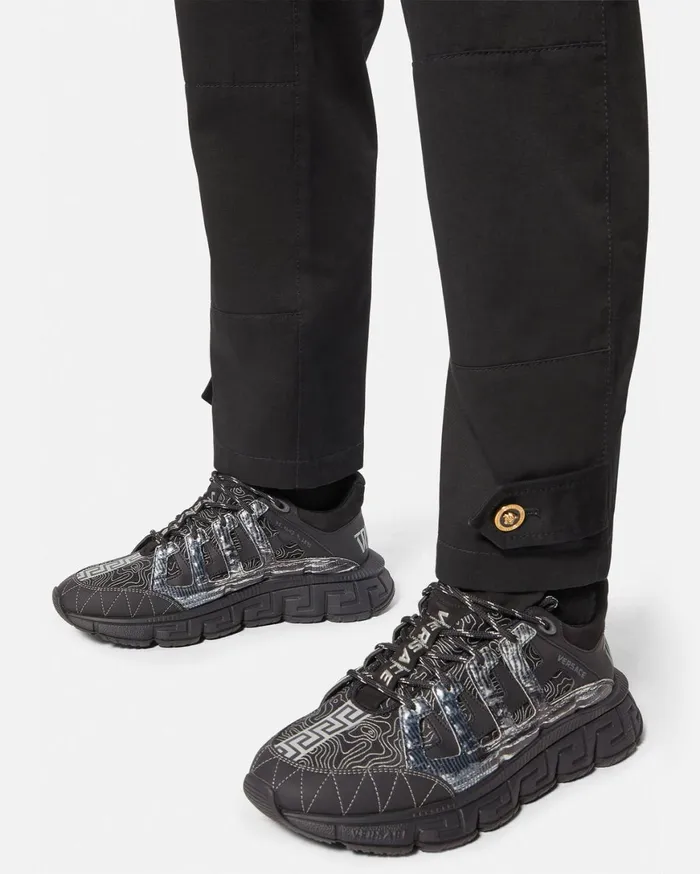 Trigreca Men Versace Trigreca Sneakers Black