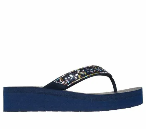 Vinyasa 8211 Butterfly Kiss Navy Multi Women SKECHERS Wedges