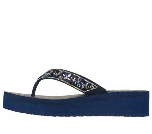 Vinyasa 8211 Butterfly Kiss Navy Multi Women SKECHERS Wedges