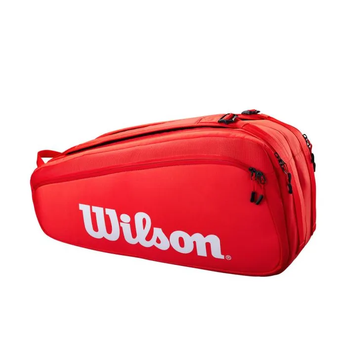 Wilson Bags Sports Super Tour 9Pk 8211 Red