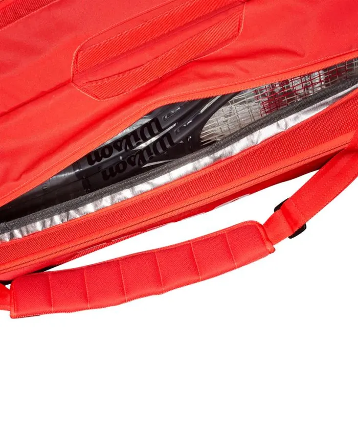 Wilson Bags Sports Super Tour 9Pk 8211 Red