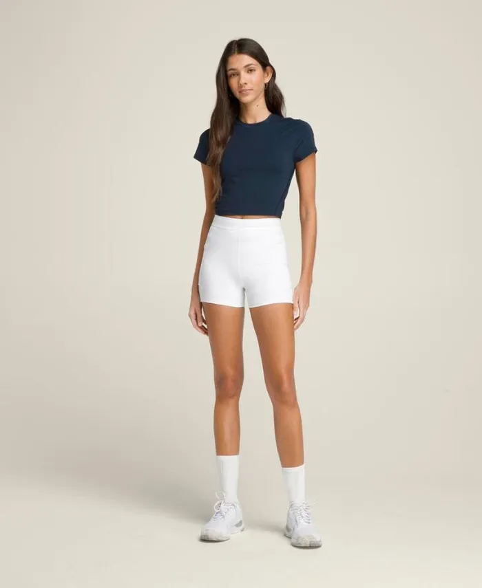 Wilson Shorts Women Carry All Tennis Short 8211 Bright White