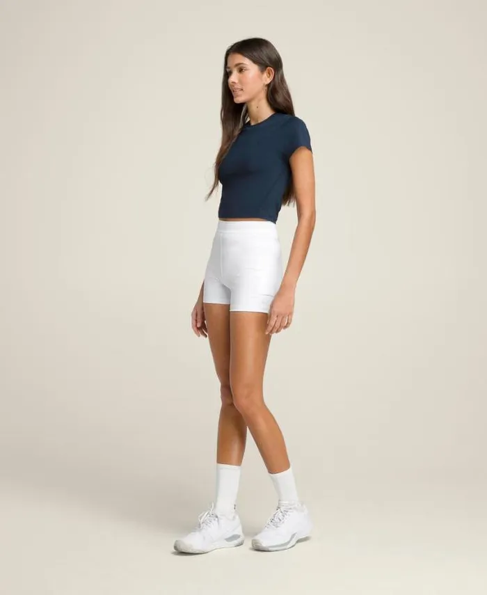 Wilson Shorts Women Carry All Tennis Short 8211 Bright White
