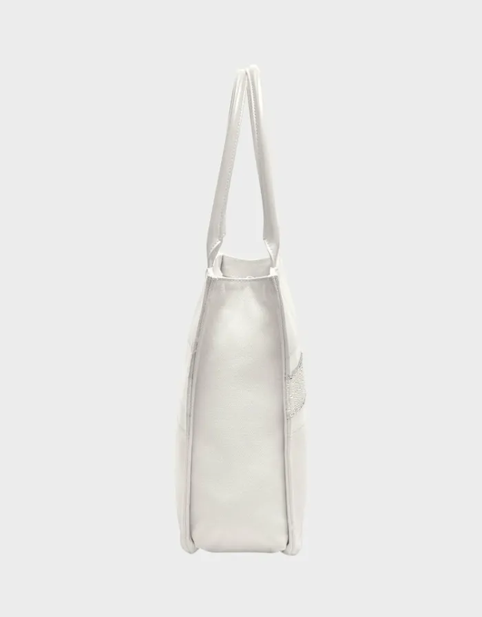 Women BRIDE TOTE WHITE Betsey Johnson Women BRIDE TOTE WHITE Betsey Johnson