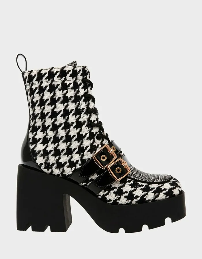 Women COTTON BLACKWHITE Black White Betsey Johnson