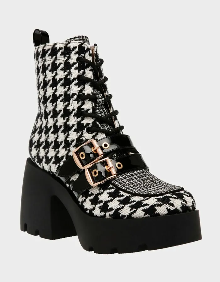 Women COTTON BLACKWHITE Black White Betsey Johnson