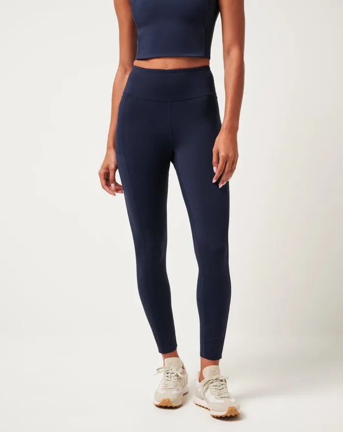 Women Leggings TravisMathew WHERE IT COUNTS LEGGING Navy Blazer