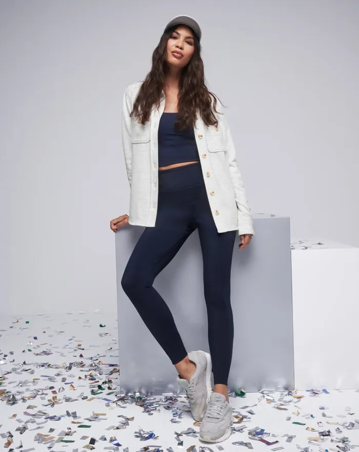 Women Leggings TravisMathew WHERE IT COUNTS LEGGING Navy Blazer