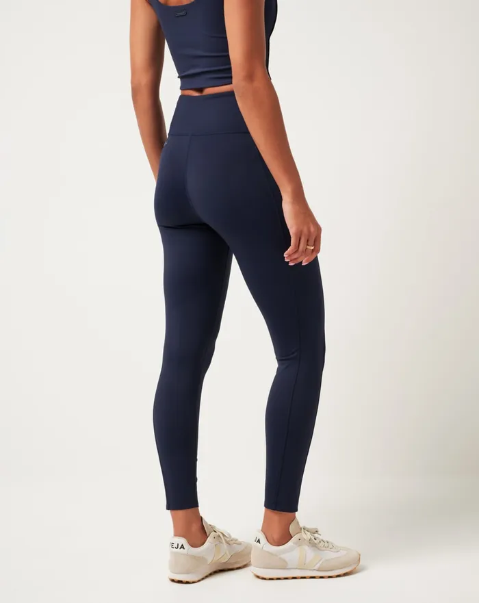 Women Leggings TravisMathew WHERE IT COUNTS LEGGING Navy Blazer