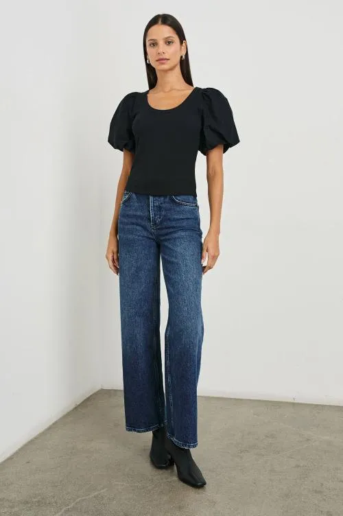 Women Rails Tops Hallie Top Black Women Rails Tops Hallie Top Black