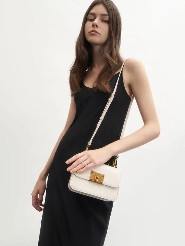Women Raleigh Top Handle Bag 8211 Ivory CHARLES and KEITH Top Handle Bags