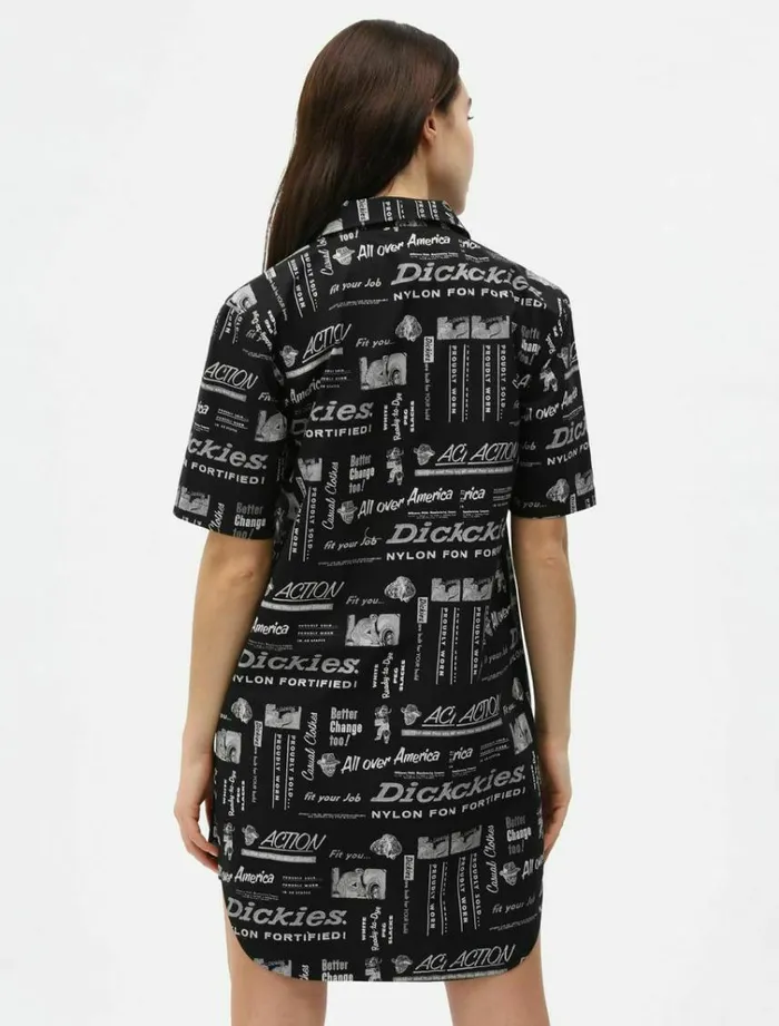 Women Skirts and Dresses Dickies Pillager Dress Black