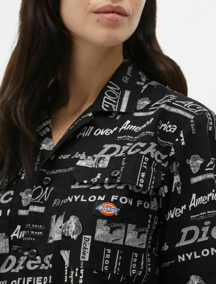 Women Skirts and Dresses Dickies Pillager Dress Black